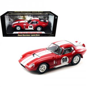 Shelby SC131 1965 Shelby Cobra Daytona Coupe 98 Red With White Stripes