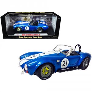 Shelby SC112 Shelby Cobra 427 Sc 21 Blue Metallic With White Stripes 1