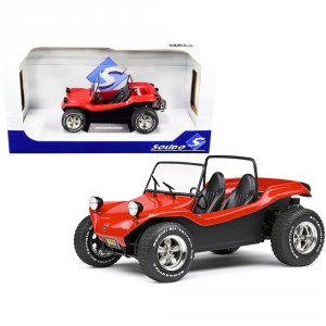 Solido S1802704 1968 Meyers Manx Buggy Convertible Red 118 Diecast Mod