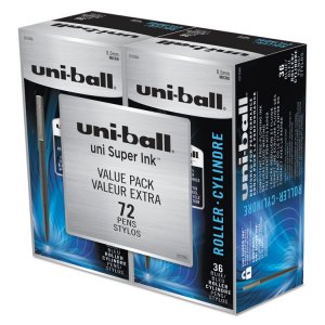 Uniball UBC 2013565 Uni-ball Classic Rollerball Pens - Micro Pen Point