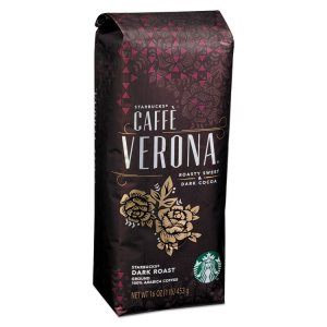 Starbucks SBK 12413966 Starbucks Caffe Verona Dark Roast Ground Coffee