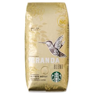 Starbucks SBK 12421012 Starbucks Veranda Blend Whole Bean Coffee Whole