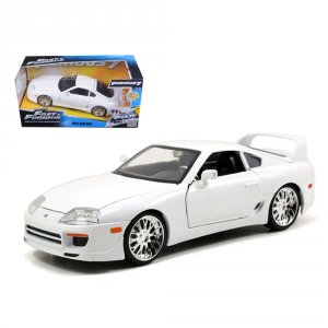 Jada 97375 Brian\'s Toyota Supra White Fast  Furious Movie 124 Diecast