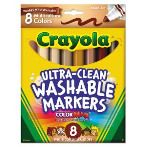 Crayola CYO588217 Marker,mcltrl,ws,80st,ast