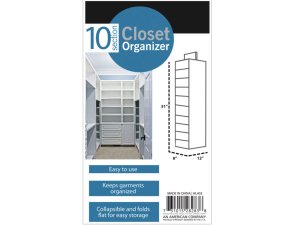 Bulk HL403 10-tier Hanging Sweater Storage Organizer