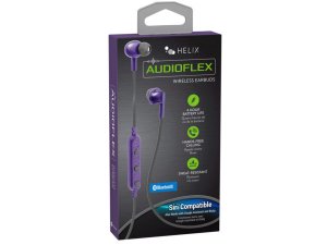 Bulk EN937 Remixd Audioflex Sweat Reistant Bluetooth Earbuds In Purple