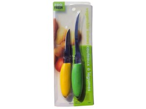 Bulk HA594 Profresh Set Of 2 Vegetable Paring Knives