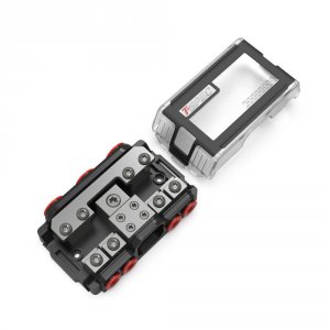 T-spec VPNB4 Manl 4 Position All-in-one Distribution Block Wcover