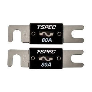 T-spec V8-ANL80 V8 Series 80 Amp Anl Fuse - 2 Pack