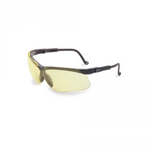 Howard R-03571 Genesis Black Frame Amber Lens Anti-fog