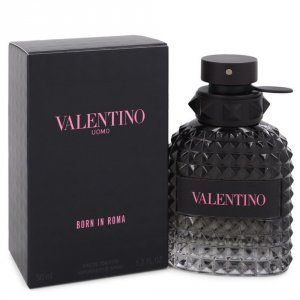 Valentino 552392 Uomo Born In Roma Eau De Toilette Spray 1.7 Oz For Me