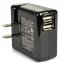 Craig CC3113-BLK (10-pack)  Cc3113 2.4a Dual Port Wall Charger (black)