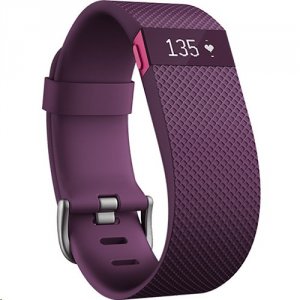 Fitbit FB405PMS Charge Hr Plum Heart Rate Wireless Activity And Sleep 