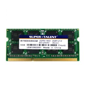 Super W1600SB8GM(SZ) Ddr3-1600 Sodimm 8gb512mx8 Cl11 Micron Chip Noteb