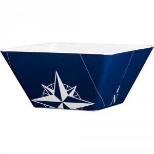 Marine 15022C Melamine Square Bowl - Northwind - Set Of 6