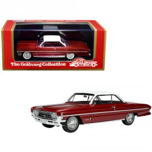 Goldvarg GC-020A 1961 Oldsmobile Bubble Top Red Metallic With White To