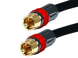 Monoprice 6305 Coax Av Rca Cl2 Rated Cable- Rg6u 10ft