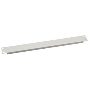 Black RMTW01 1u White Filler Panel For Server Racks - 1.75 Inches