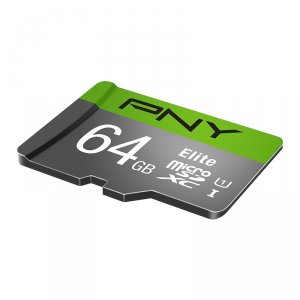 Pny P-SDUX64U185GW-GE 64gb Grn Usdxc Ui-u1 R100 Elite