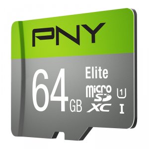 Pny P-SDUX64U185GW-GE 64gb Grn Usdxc Ui-u1 R100 Elite