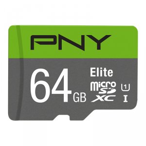 Pny P-SDUX64U185GW-GE 64gb Grn Usdxc Ui-u1 R100 Elite