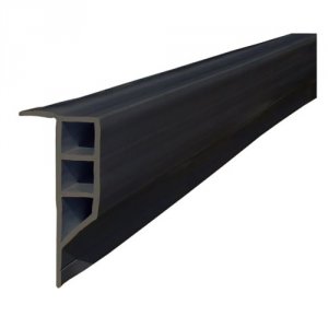 Dock 1163-F Standard Pvc Full Face Profile - 16' Roll - Black