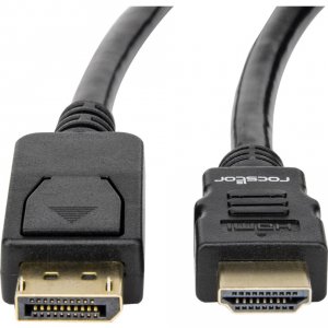 Rocstor Y10C261-B1 Displayport To Hdmi Convertor Cable 4k - Hdmi Male 