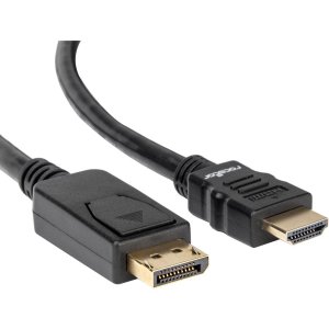 Rocstor Y10C261-B1 Displayport To Hdmi Convertor Cable 4k - Hdmi Male 