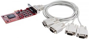 Pepperlfuchs 30126-4 Rocketport Pcie 4port Db9m