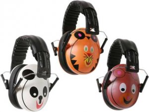 Ergoguys HS-TI Califone Hush Buddy Hear Protector Tiger