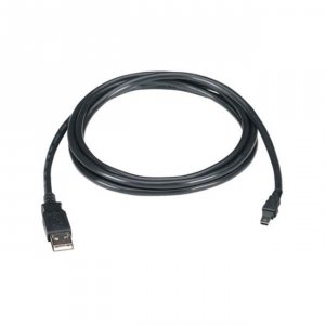 Addon USB2MINIUSB6 6ft Usb 2.0 A To Mini-b Male Black Cable