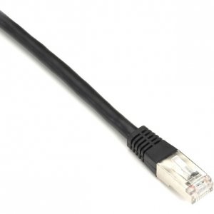 Black EVNSL0272BK-0025 Cat6 Shld Patch Cable 25 Feet 26 Awg