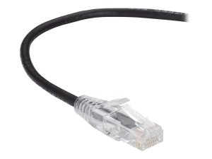 Black C6PC28-BK-05 Slim-net Cat6 250-mhz 28-awg Stranded Ethernet Patc