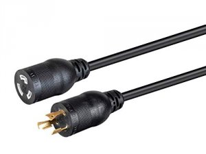 Monoprice 35065 Heavy Duty Extension Cord - Locking Connectors - Nema 