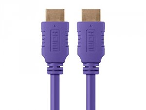 Monoprice 04025 High Speed Hdmi Cable_ 6ft Purple