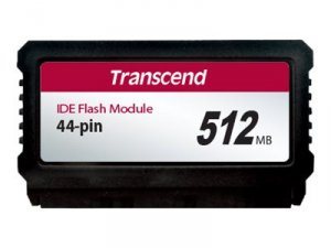 Transcend TS512MPTM720 512mb 44-pin Pata  Ide Flash Module, Vertical T