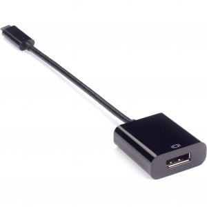 Black VA-USBC31-DP12 Video Adapter Usb 3.1 Type C To Dp 1.2