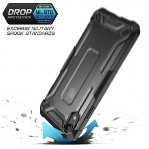 I S-IPXR-61-U-FRBK Supcase Apple Iphone Xr Unicorn Beetle Hybrid Bumpe