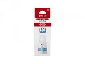 Original Canon 4421C001 Gi-26 Pigment Color Ink Bottle - Inkjet - Cyan