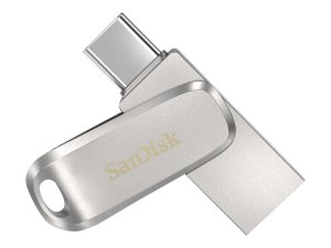 Western SDDDC4-128G-A46 Sandisk Metal Dual Flash Drive, Type C, 128gb 