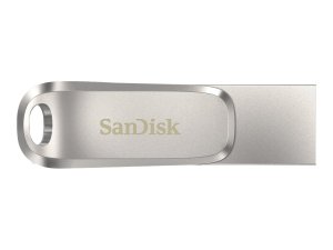 Western SDDDC4-128G-A46 Sandisk Metal Dual Flash Drive, Type C, 128gb 