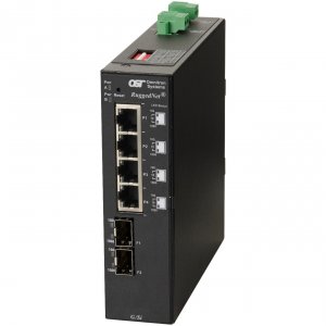 Omnitron 2899-0-24-2Z Ruggednet Gsi 2x Sfp Switch