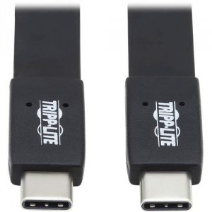 Tripp U420-003-G2-FL Usb C Cable Flat 10 Gbps Mm Black 3ft