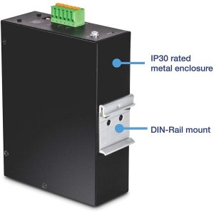 Trendnet TI-G642I 6-port Industrial Gigabit L2 Managed Din-rail Switch