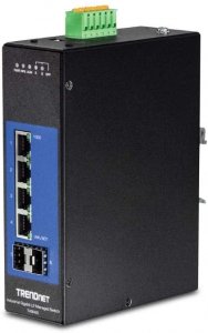 Trendnet TI-G642I 6-port Industrial Gigabit L2 Managed Din-rail Switch