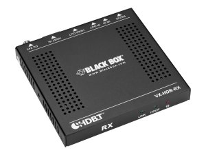 Black VX-HDB-RX Hdbaset Hdmi Video Extender Receiver - 4k, 70m, Poh, I