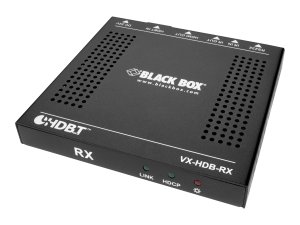 Black VX-HDB-RX Hdbaset Hdmi Video Extender Receiver - 4k, 70m, Poh, I