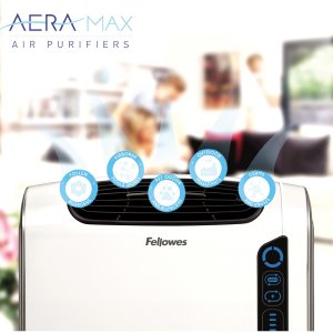 Fellowes 9320701 Aeramaxreg; Dx55 Air Purifier - True Hepa, Plasmatrue