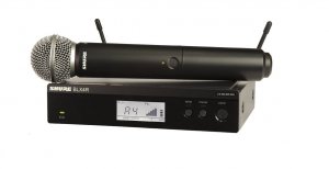 Shure BLX24R/SM58-H9 Handheld Wireless Microphone System Blx24rsm58-h9