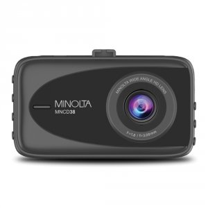 Konica MNCD38-BK Minolta Mncd38-bk Mncd38 1080p Full Hd Dash Camera Wi